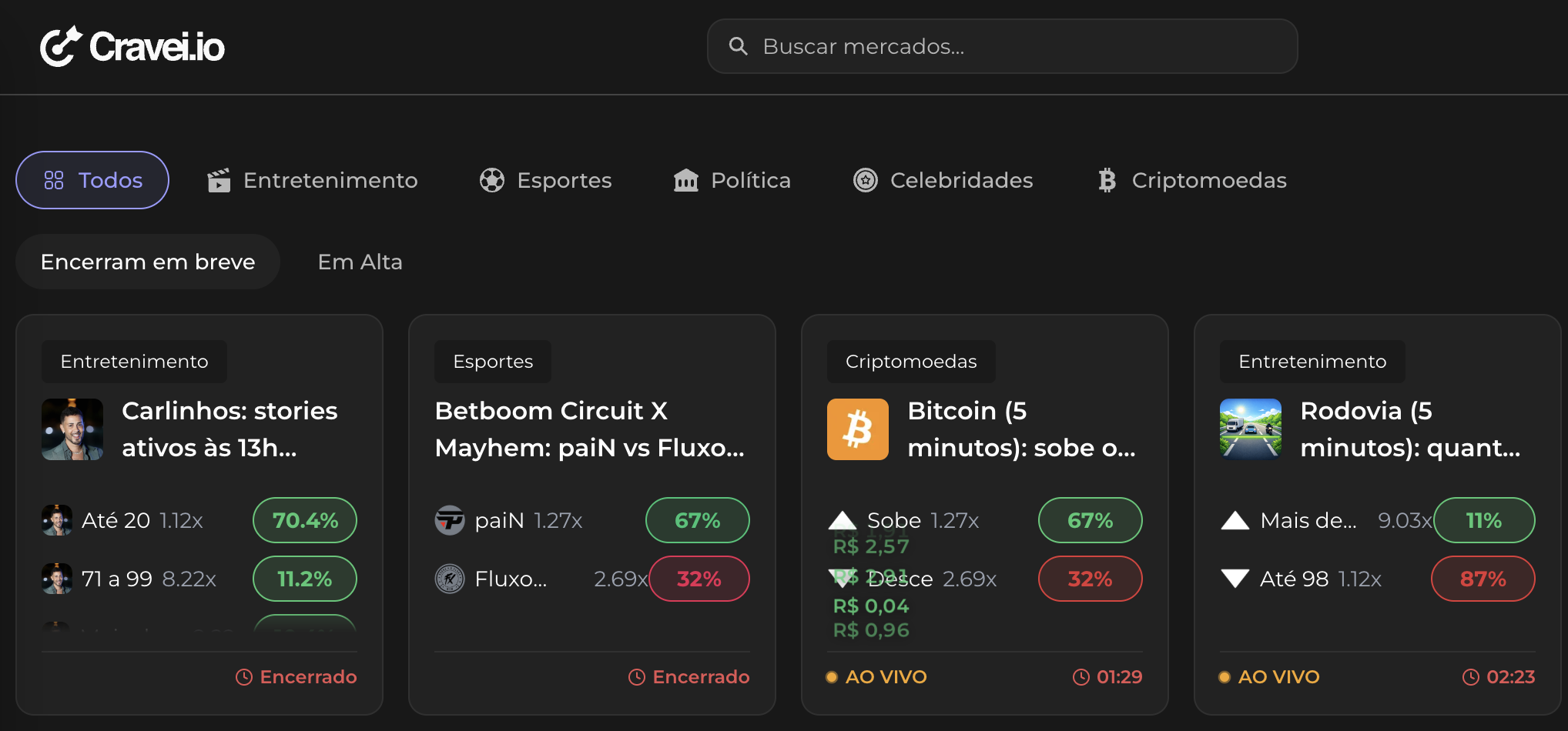 Craveio.io plataforma